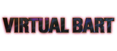 Virtual Bart logo for Sega Mega Drive